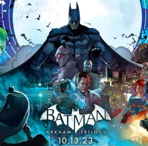 BATMAN ARKHAM TRILOGY TIENE FECHA DE ESTRENO PARA NINTENDO SWITCH