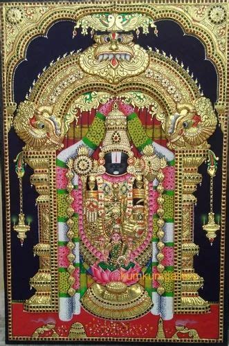 Balaji Tanjore Painting At Best Price In Bengaluru By Kum Kum Wall