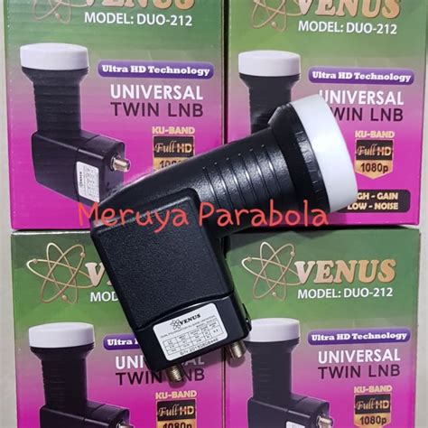 Jual LNB KU Band Dual Output Venus Jakarta Barat Meruya Parabola