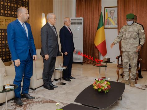 Mali Visite Du Ministre De La D Fense De La Mauritanie Sur Fond De