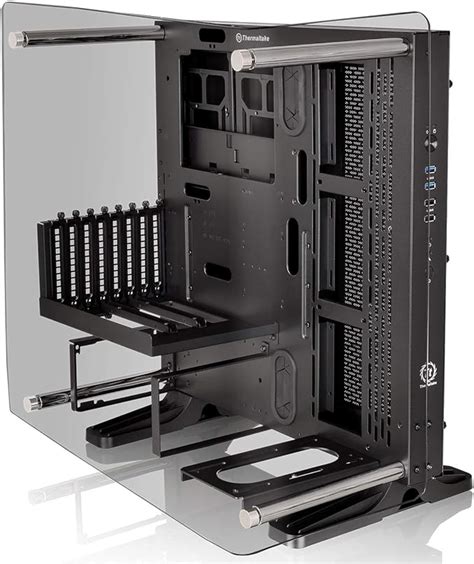 Thermaltake Core P3 Tg Curved Mid Tower Atxm Atxmini Itx Wall Mounted Computer