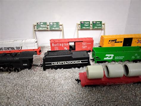 Vintage Tyco Ho Scale Train Set Assorted Mixed Toy Lot Untested Ebay