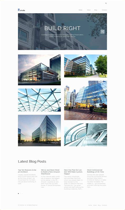 Indesign Architecture Portfolio Template