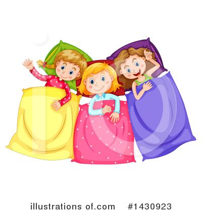 Slumber Party Clipart #1212483 - Illustration by BNP Design Studio