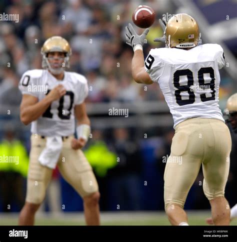 Brady quinn notre dame hi-res stock photography and images - Alamy