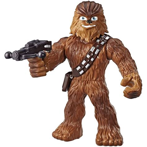 Boneco Chewbacca - Star Wars Galactic Heroes - Boneco Chewbacca 25cm E5104 - MP Brinquedos