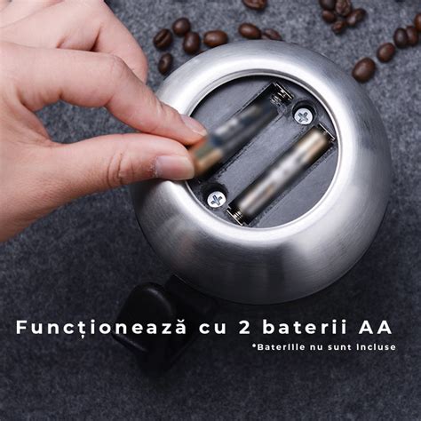 Cana Cu Amestecare Automata Cu Capac 350ml Functionare Cu Baterii