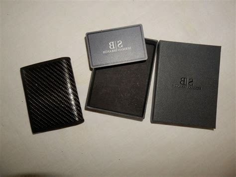 SERMAN BRANDS - Carbon Fiber Slim Wallet Minimalist