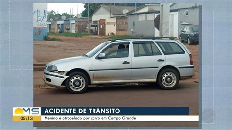 Criança tem traumatismo craniano ao ser atropelada em Campo Grande