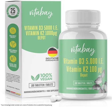 Vitabay Vitamin D I E K G Depot Tabletten Stk Ab