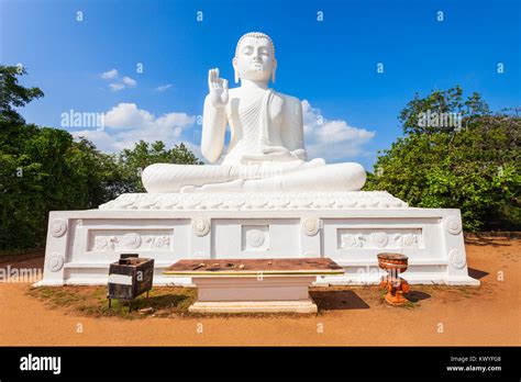 Mihintale Buddha Statue At The Mihintale Ancient City Near Anuradhapura