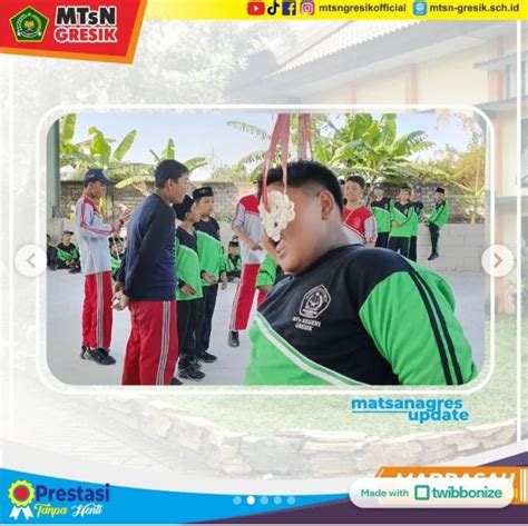 Seru Banget MTs Negeri Gresik Gelar Aneka Lomba Antar Kelas MTsN Gresik