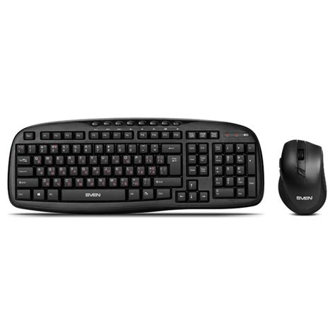 Беспроводной набор клавиатура+мышь SVEN KB-C3600W, 112 кл. / 800 ...