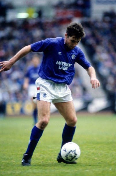 Ally McCoist Of Rangers In 1990 Glasgow Rangers Football Football