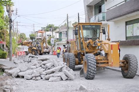 El Heraldo De Tuxpan Inician Obras De Pavimentaci N