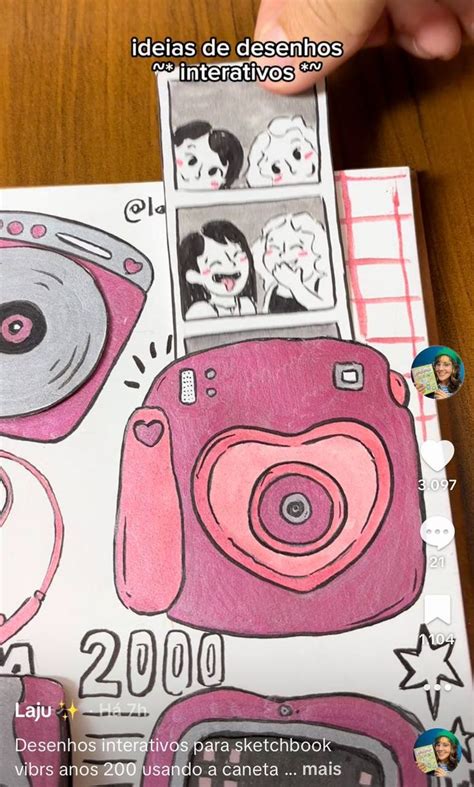 Desenho Interativos - Desenho interativo sketchbook vibes anos 2000 | Bitacora de dibujo ...