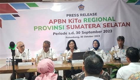 Luar Biasa Apbn Sumsel Per September Tunjukkan Kinerja Positif