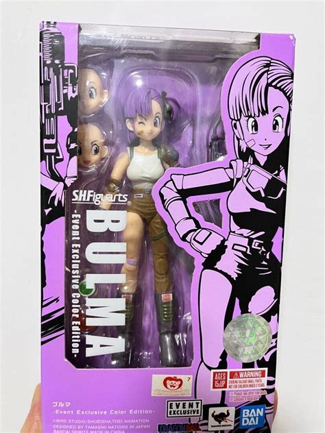 Bandai SHF SH Figuarts Dragonball Bulma Event Exclusive SDCC HK