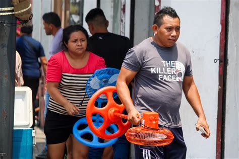 Tercera onda de calor causará sensación térmica hasta de 52 grados en