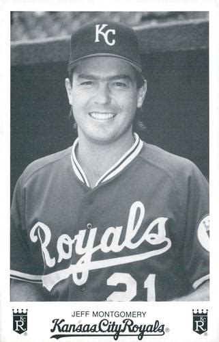 1994 Kansas City Royals Photocards Nno Jeff Montgomery Trading Card