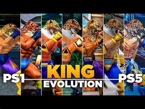 King Evolution Tekken 1 To Tekken 8 King Grapple Combo King Tekken 8