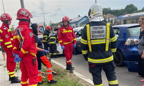 Foto Accident N Alba Iulia N Zona G Rii O Persoan A Fost R Nit