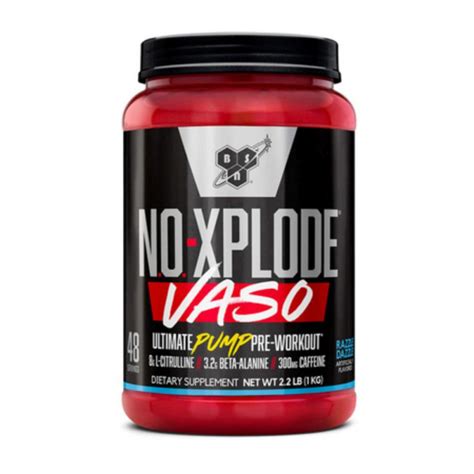 BSN N.O Xplode Razzle Dazzle - THE Classic Pre-Workout, Now Stronger ...
