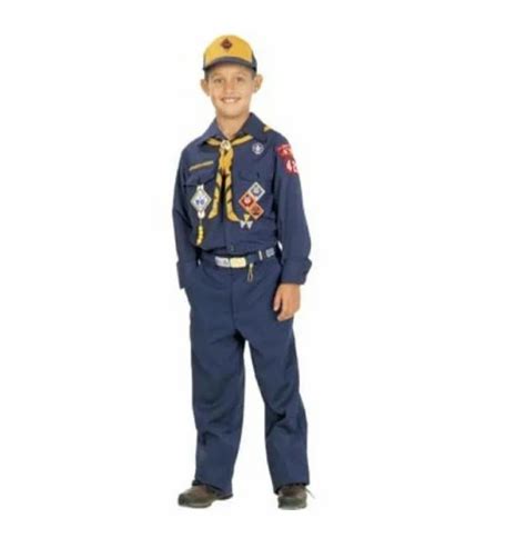 Blue Men Scout Uniform Accessories, Size: Medium at ₹ 950/set in New Delhi