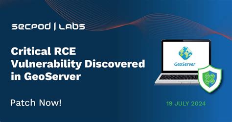 GeoServer Critical RCE Flaw Actively Exploited Warns CISA SecPod Blog