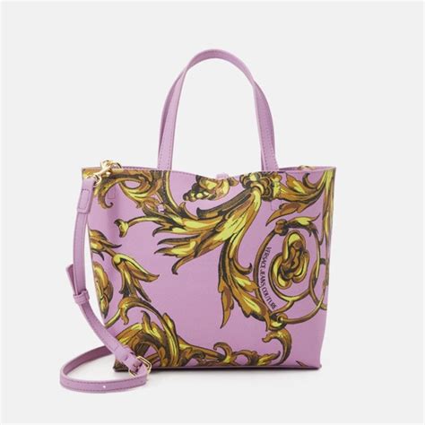 Versace Jeans Collection Bags Versace Jeans Couture Regalia Baroque Print Reversible Small