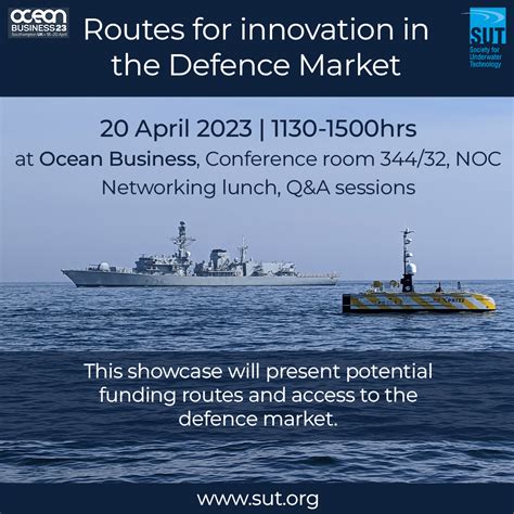 Routes For Innovation In The Defence Market” Showcase At Ocean