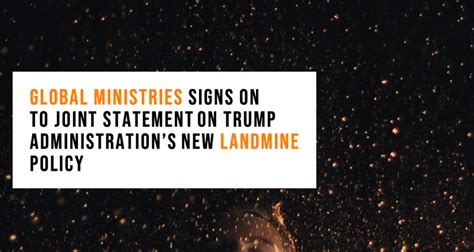 Global Ministries Signs On To Joint Statement On The Trump