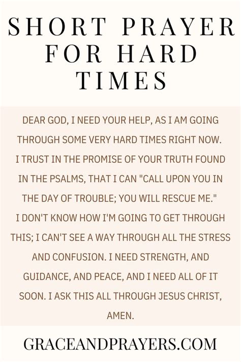 8 Strong Prayers For Hard Times