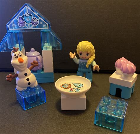 Lego Duplo Disney Frozen Elsa And Olaf S Tea Party Pieces Missing