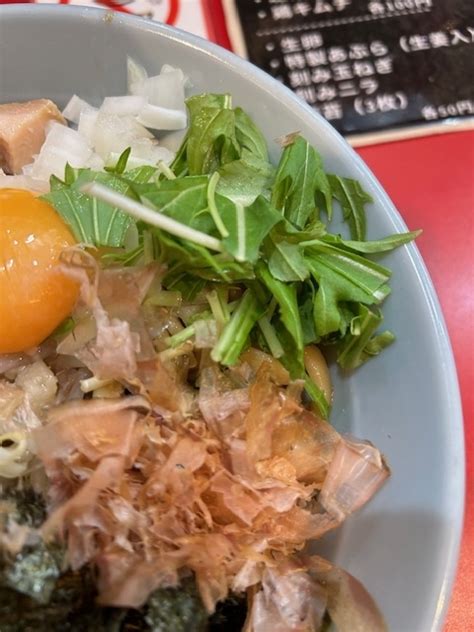 ラーメン大好き・特に家系。 自家製麺 酉＠横浜 まぜそば2回目