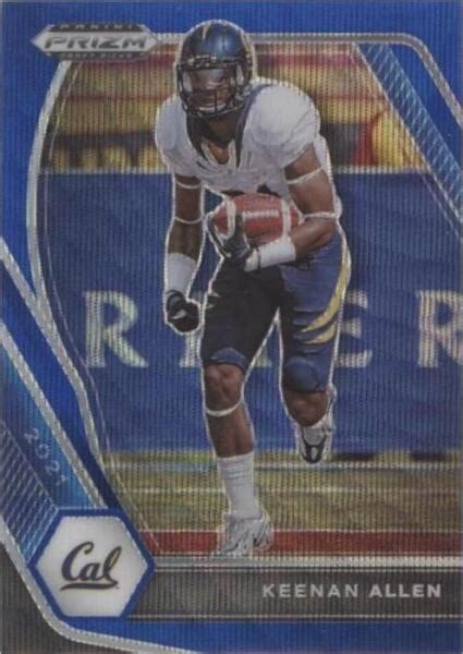 2021 Panini Prizm Draft Picks Blue Wave Prizm 42 Keenan Allen 249