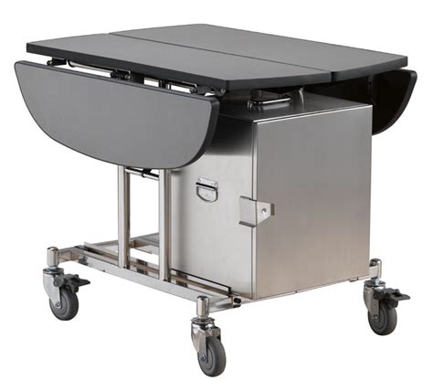 Room Service Trolley S Steel Melamine Coated Polywood Catro