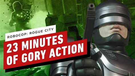 RoboCop Rogue City The First 23 Minutes Of Gameplay YouTube