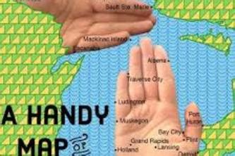 Michigan Hand Map Devpost