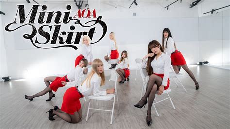 4K AOA 짧은 치마 Miniskirt DANCE COVER by AW FILM from HONGKONG YouTube