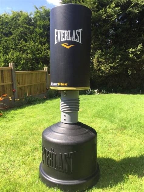 Everlast Free Standing Punching Bag Workout | semashow.com