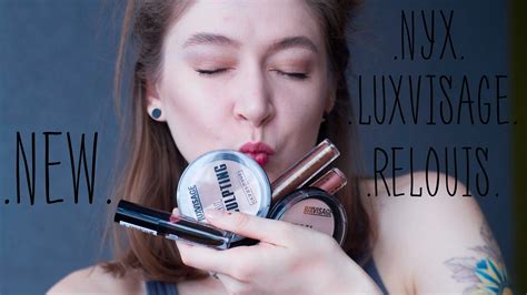 NEW Белорусская косметика NYX Lid Lingerie Скульптор и хайлайтер LuxVisage Тинт Relouis