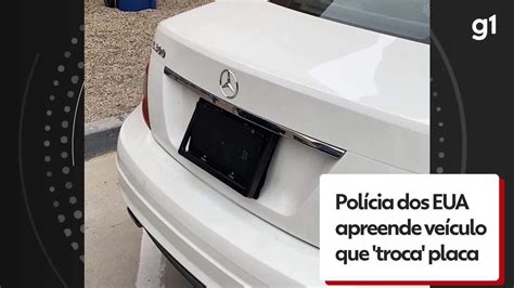 Vídeo 007 Polícia dos EUA apreende veículo aparelho que troca