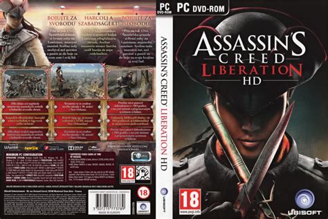 Assassins Creed Liberation Hd 2014 Cz Pc Dvd Cover And Label