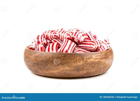 Red and White Striped Holiday Candy Stock Photo - Image of sweet, treat ...