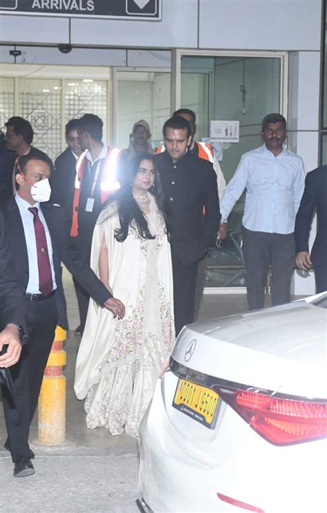 Isha Ambani Reaches Jaisalmer With Anand Piramal To Attend Kiara Advani