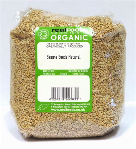Buy Organic Natural Sesame Seeds