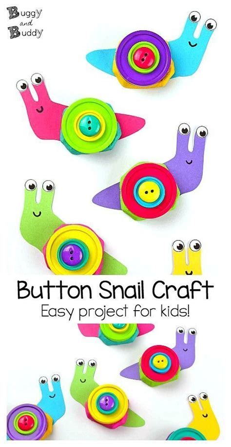 Make This Adorable Snail Craft Using A Surprise Material For The Shell