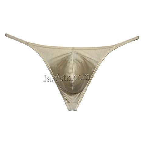 Sexy Men S Shiny Ice Silk String Thong Underwear Soft Bulge Pouch T Back Bikini Tangas Ms M L