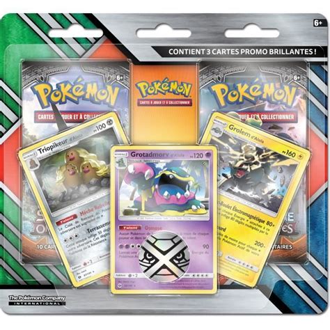 POKEMON Soleil Et Lune Pack 2 Boosters 3 Cartes Promo Achat